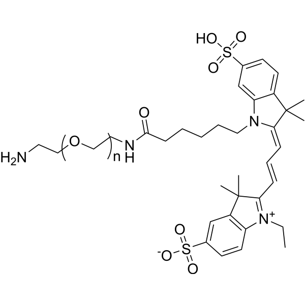 Cy3-PEG-NH2 (MW 1000)